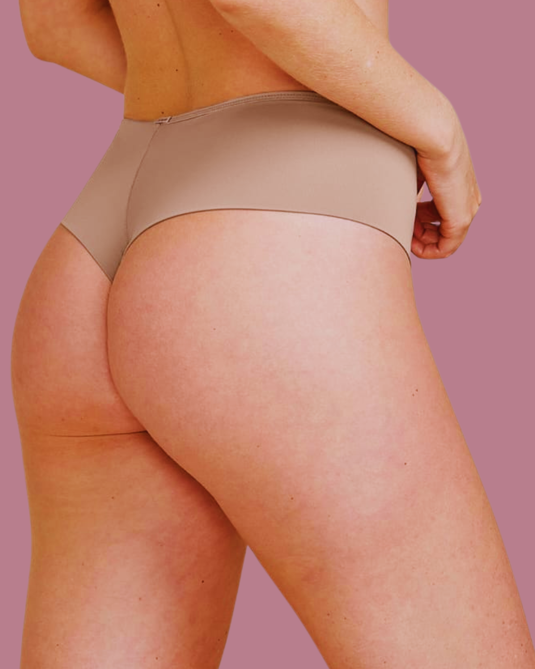 Calcinha Básica Nude Sem Costura – Bonjur