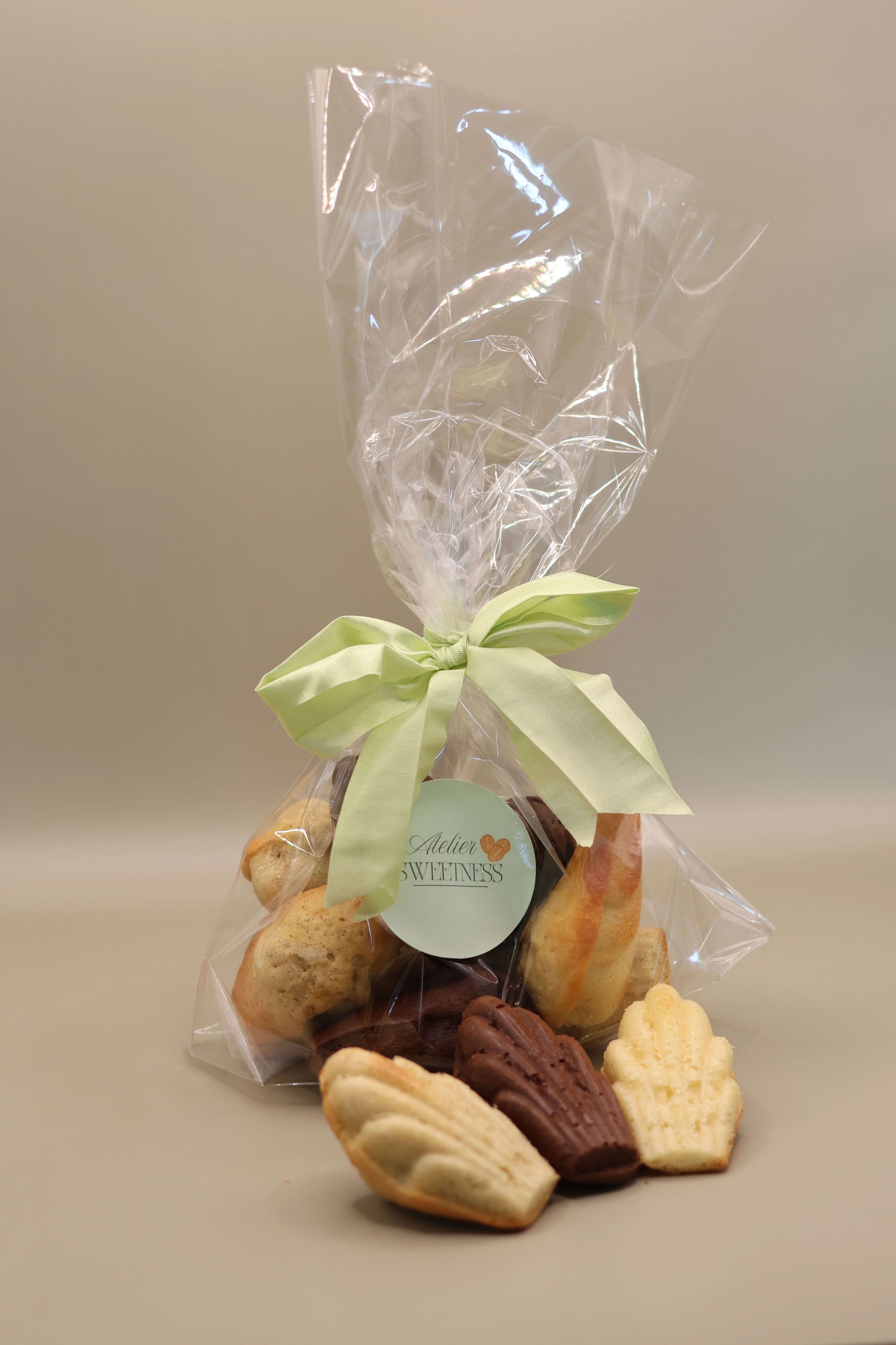 Sachet de Mini 8 Madeleines – 3 Saveurs