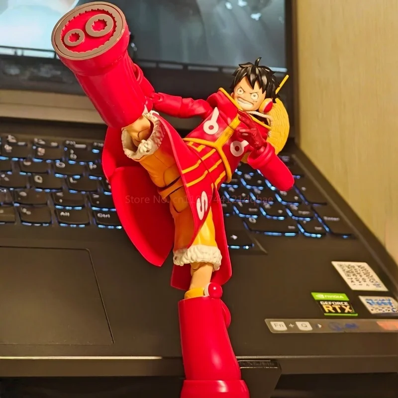 SHF One Piece Luffy Egghead Island Figure – Poseable 1/12 Collectible Doll