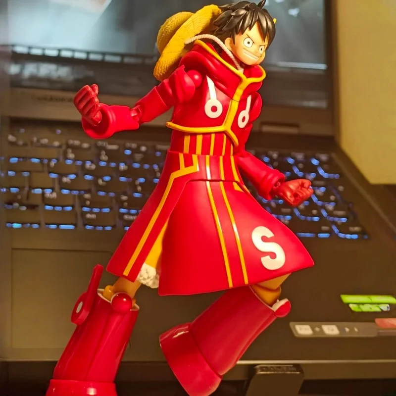 SHF One Piece Luffy Egghead Island Figure – Poseable 1/12 Collectible Doll