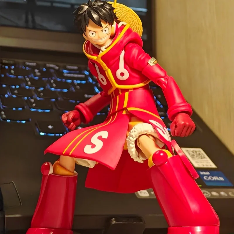 SHF One Piece Luffy Egghead Island Figure – Poseable 1/12 Collectible Doll