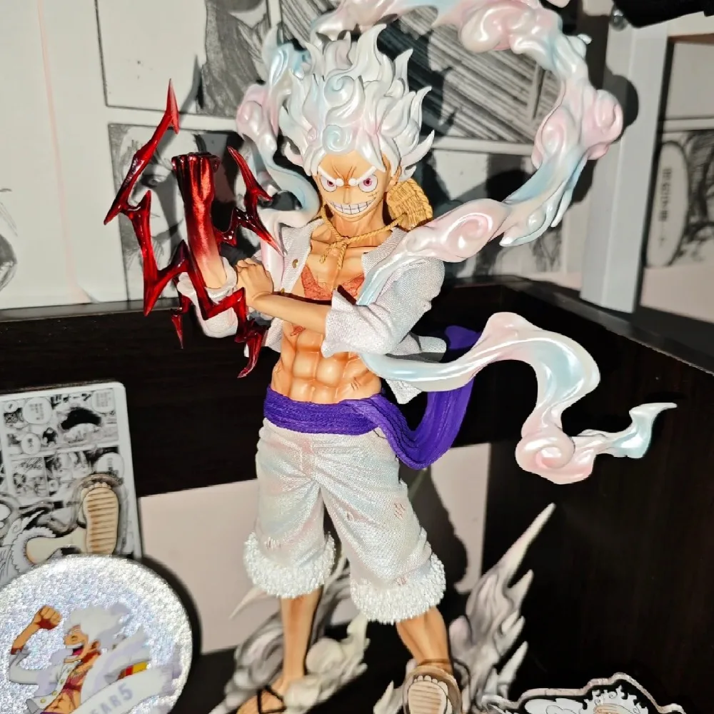 One Piece Gear 5 Luffy Figure – Premium Nika PVC Statue Collectible