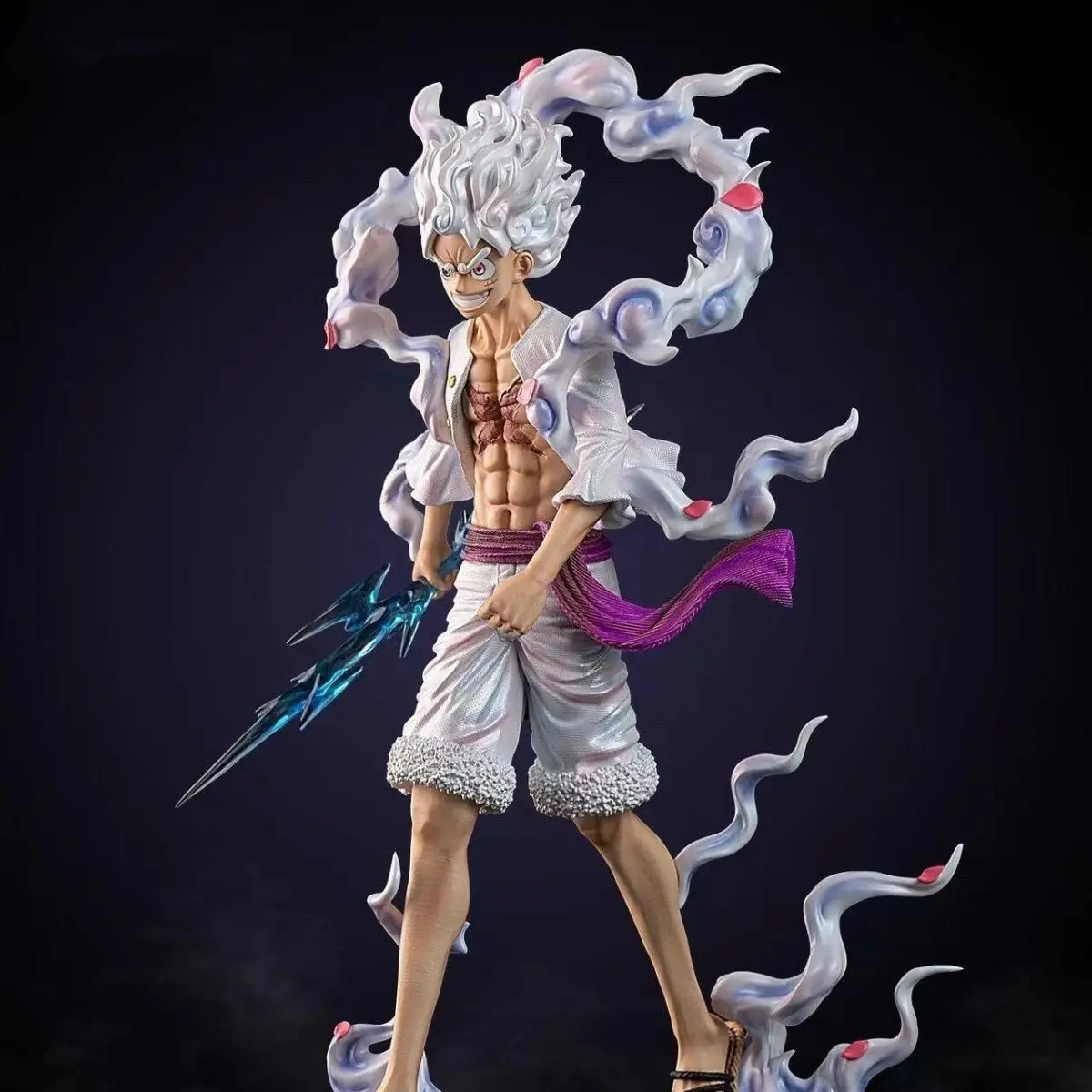 One Piece Luffy Gear 5 Nika Figure – Sun God Collectible Anime Statue