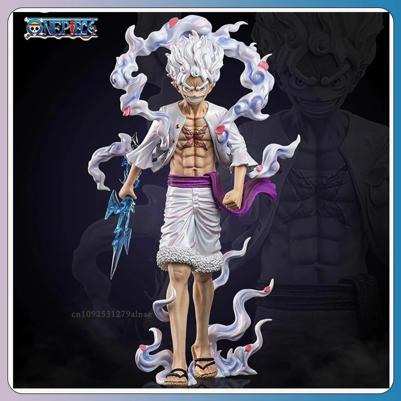 One Piece Luffy Gear 5 Nika Figure – Sun God Collectible Anime Statue
