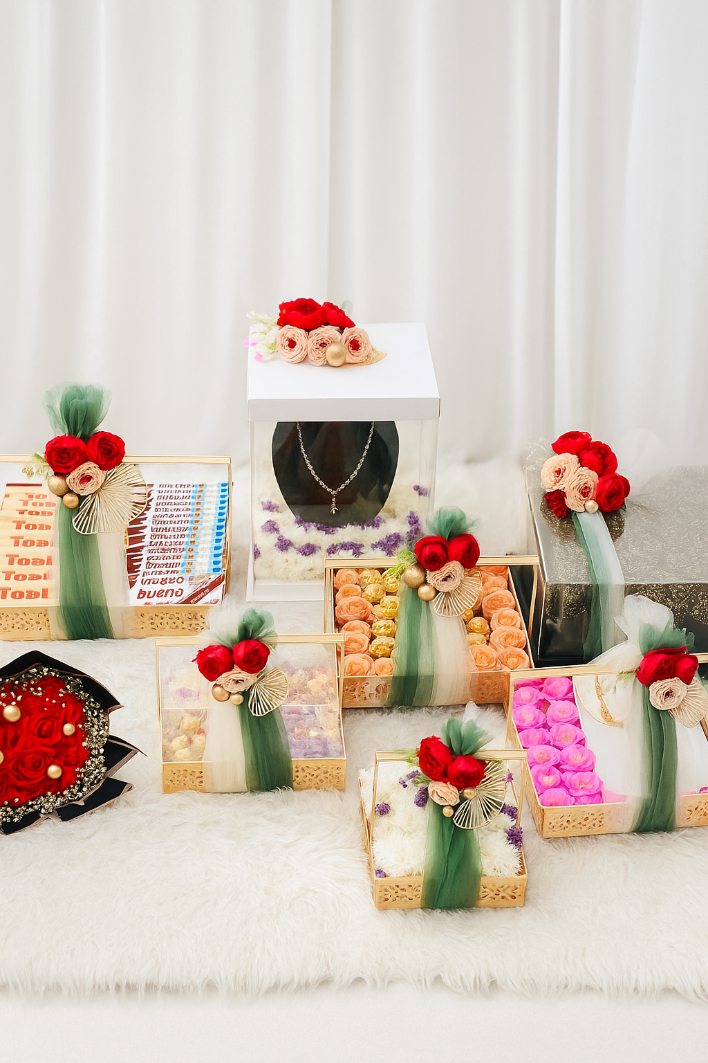 luxury engagement hamper