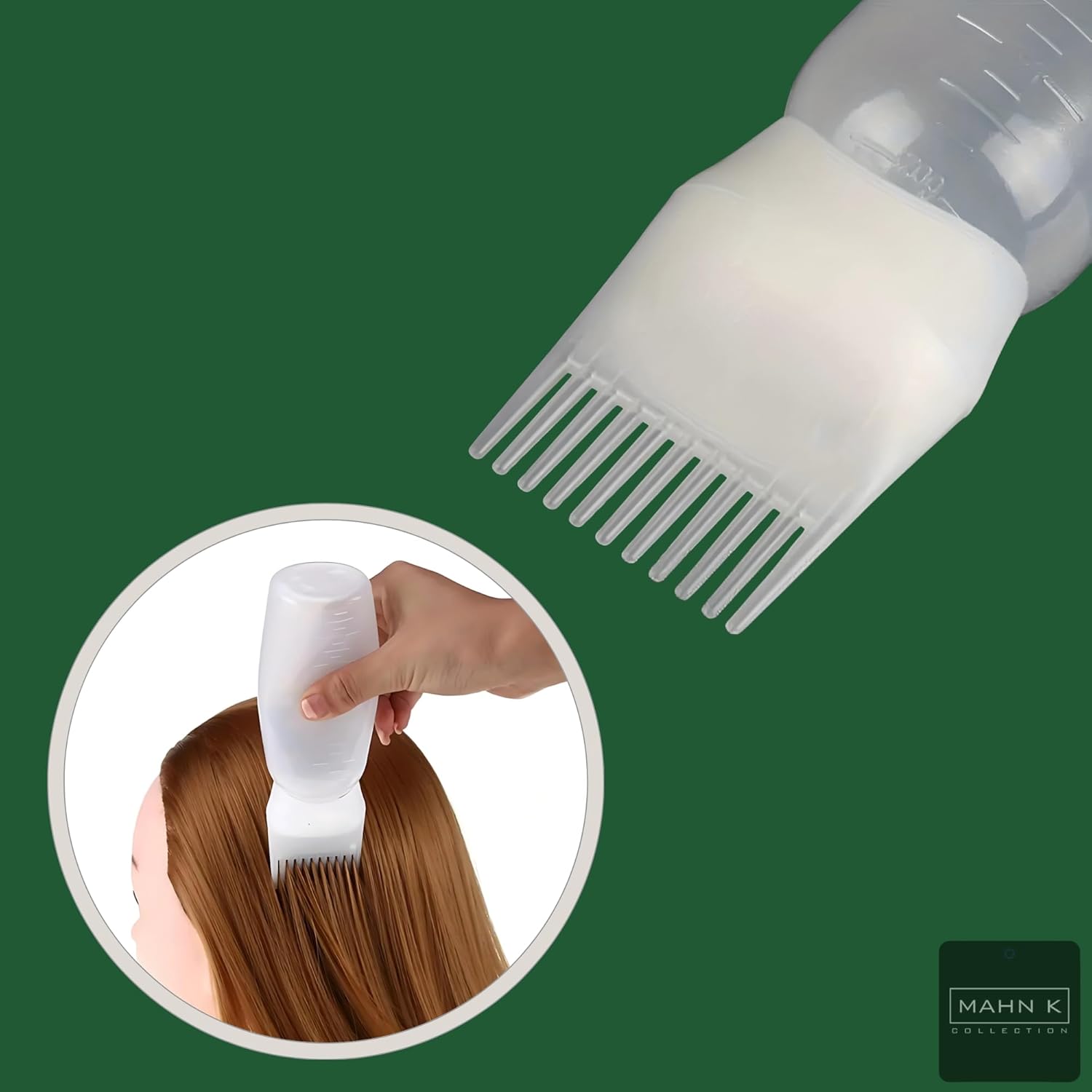 Amla Hair Oil Bundle – Growth Oil 300ml &  Oil Applicator Bottle | Indian Remedy for Hair Growth & Scalp Care | Hair Oils for Hair Growth & Nourishment