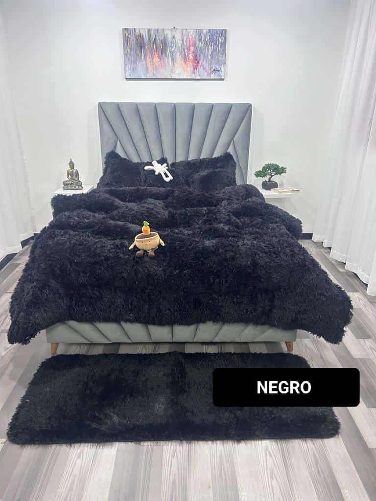 JUEGO DE CAMA PELUDOS