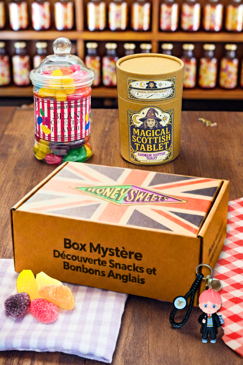 Box Mystère Découverte Snacks et Bonbons Anglais