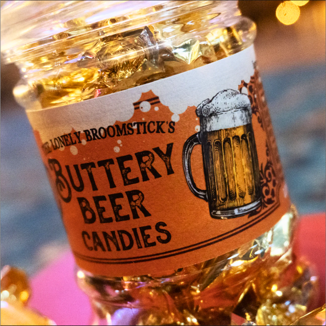 Bonbons à la bière au beurre style Harry Potter - Le pot de 300g
