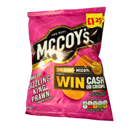 McCoy’s Sizzling King Prawn
