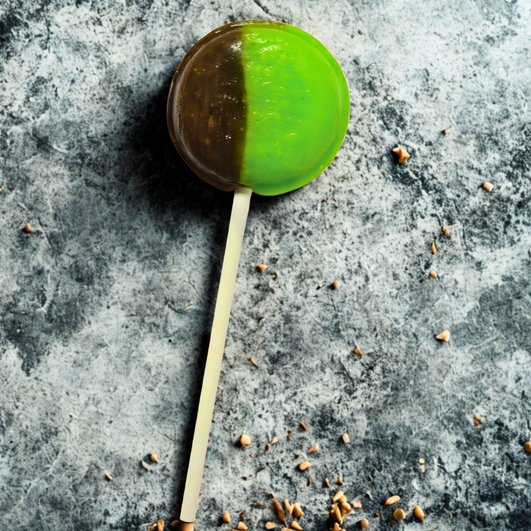 Mega Sucette -Joseph Dobson Chocolate Lime Lolly