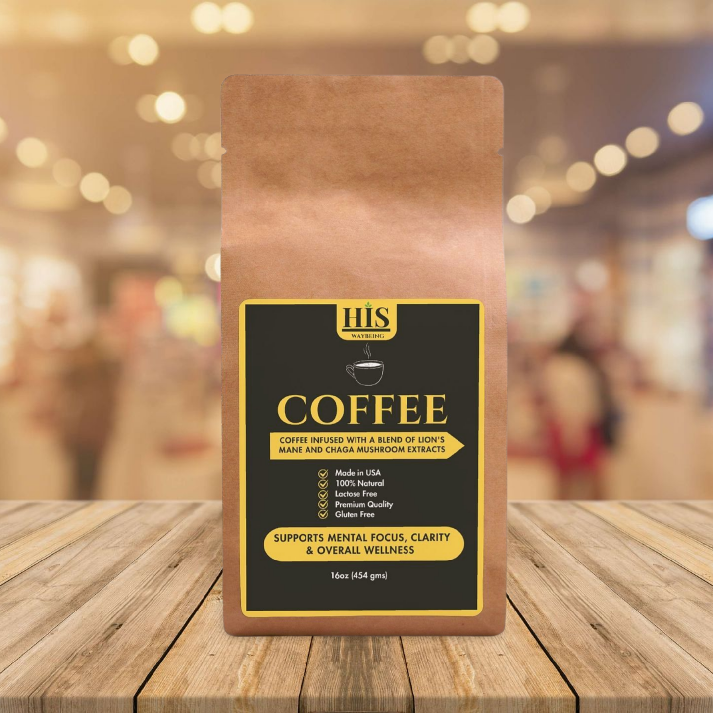 Mushroom Coffee Fusion - Lion’s Mane & Chaga 