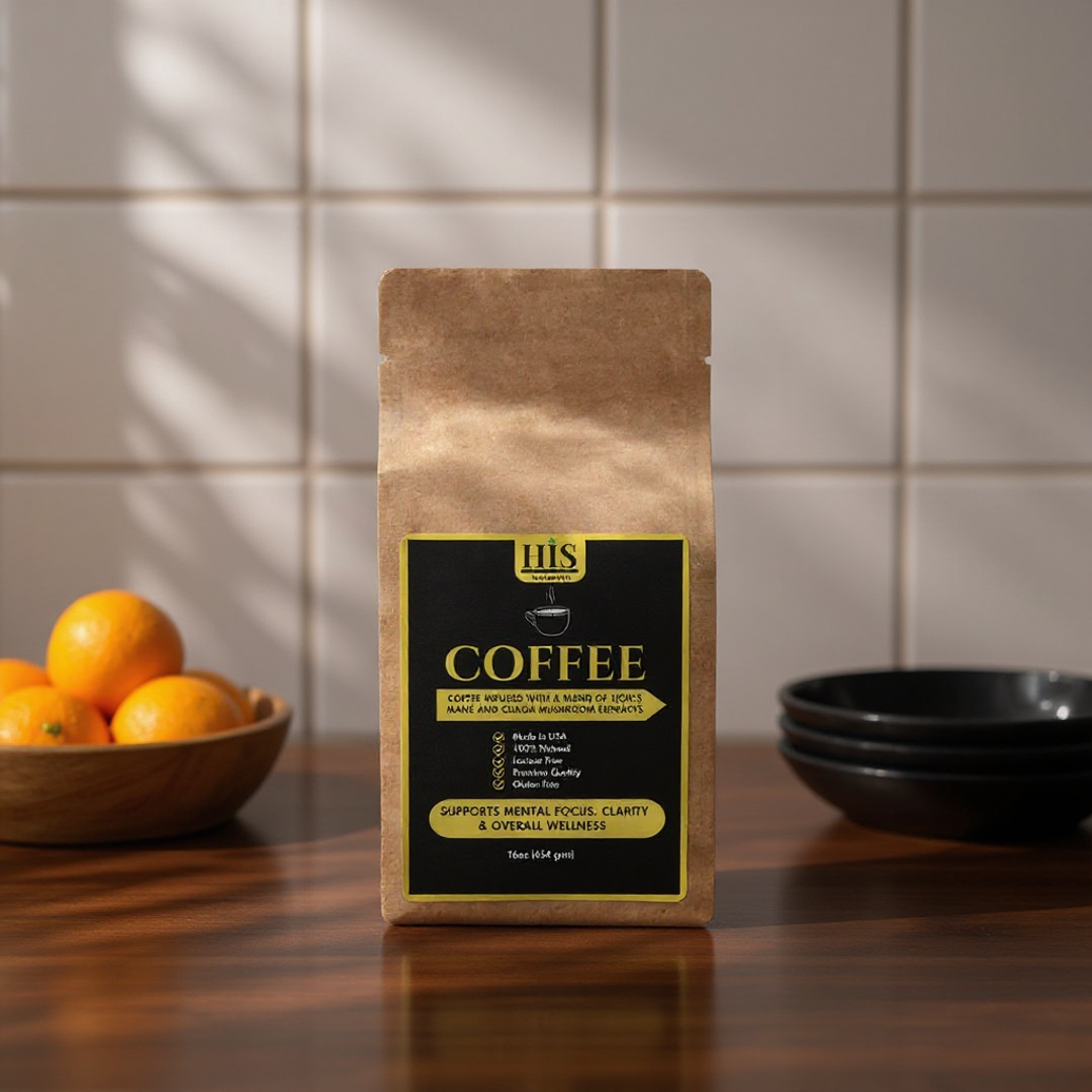 Mushroom Coffee Fusion - Lion’s Mane & Chaga 