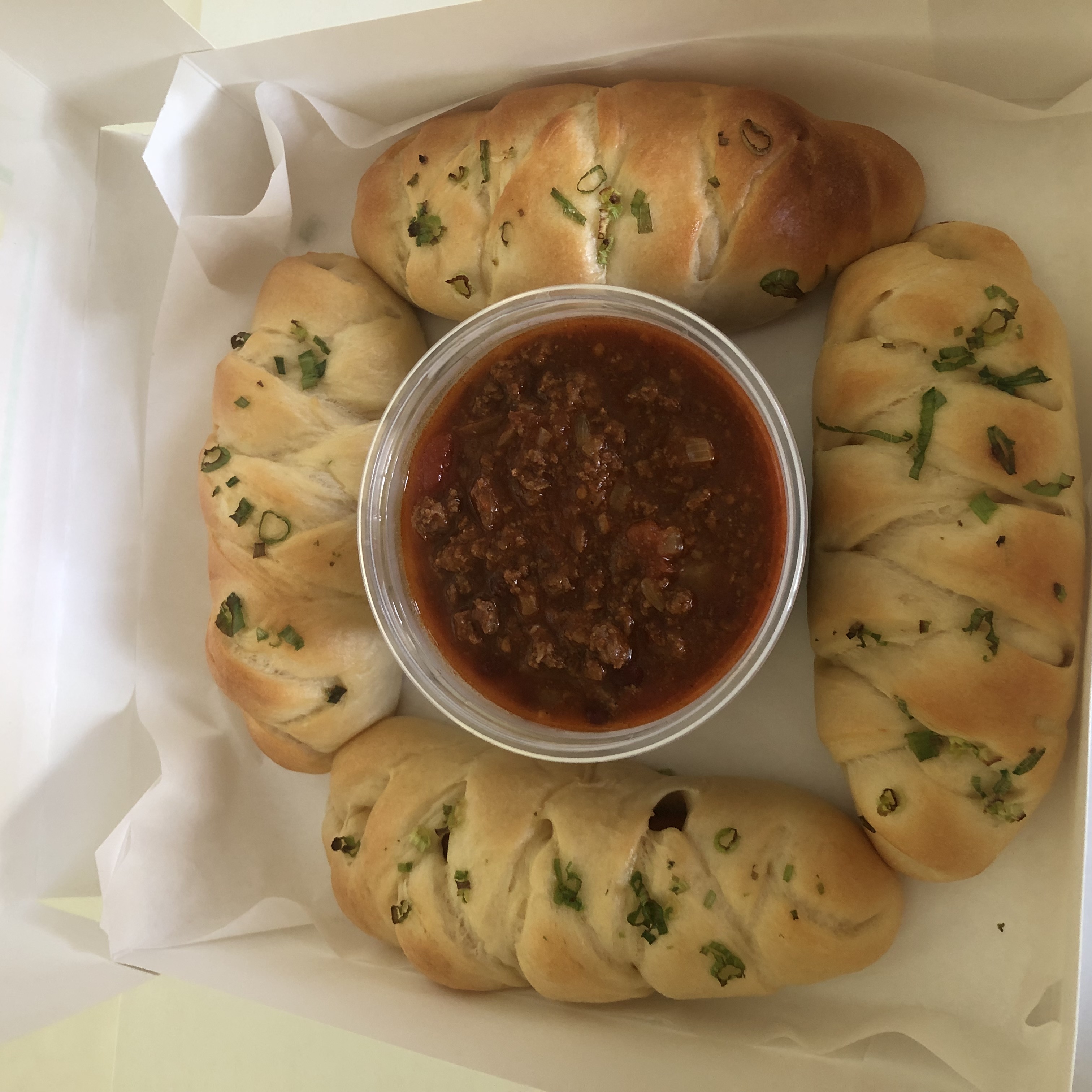 Hotdogs with Chili