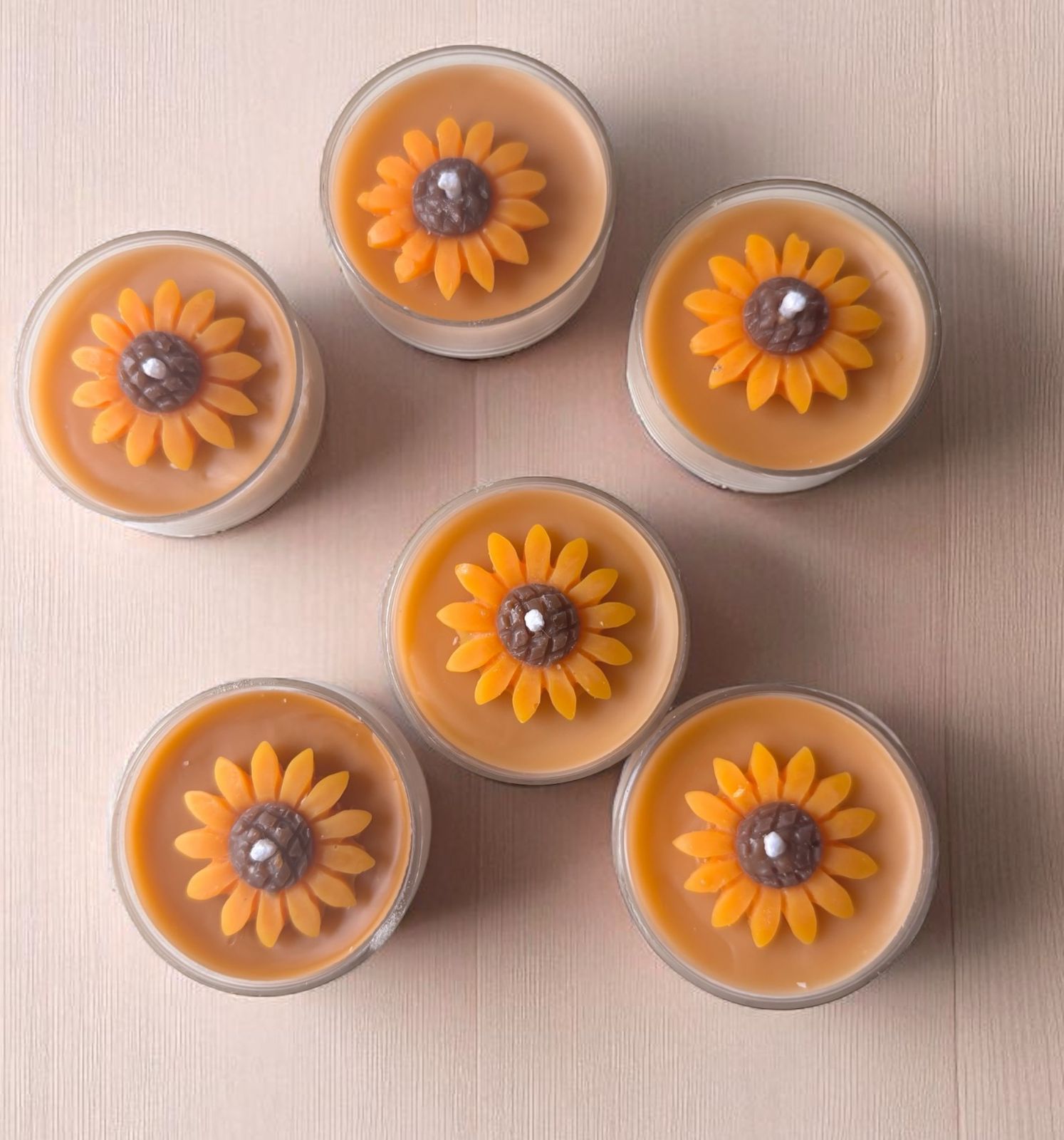 Ashglow Premium Polycarbonate Decorative Floral scented Tea Light Candles | Heart, Round, Square & Flower Shapes | Perfect for Festive Décor, Weddings, Gifting & Home Decoration