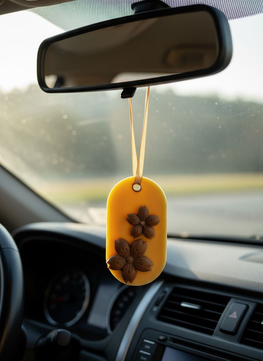 Ashglow Handmade Soy Wax Sachet | Natural Home Fragrance Freshener for Wardrobe, Closets, Drawers, Cupboards, Car & Shoe Racks | Rose, Lavender,Apple Cinnamon & Many More