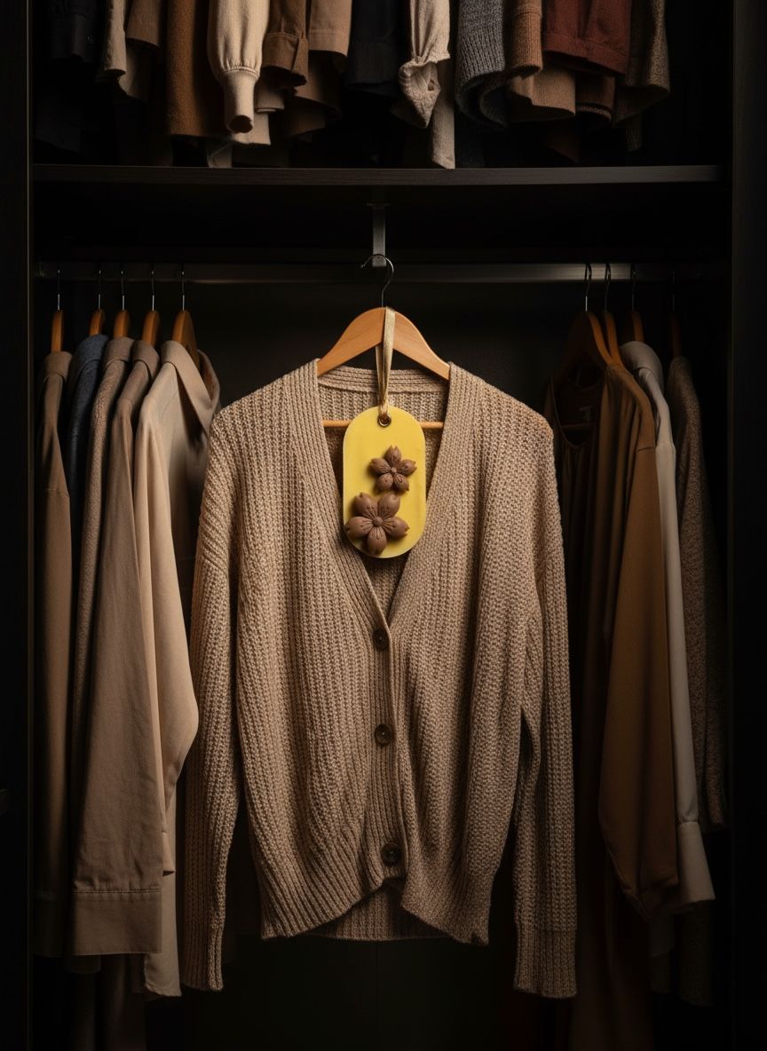 Ashglow Handmade Soy Wax Sachet | Natural Home Fragrance Freshener for Wardrobe, Closets, Drawers, Cupboards, Car & Shoe Racks | Rose, Lavender,Apple Cinnamon & Many More