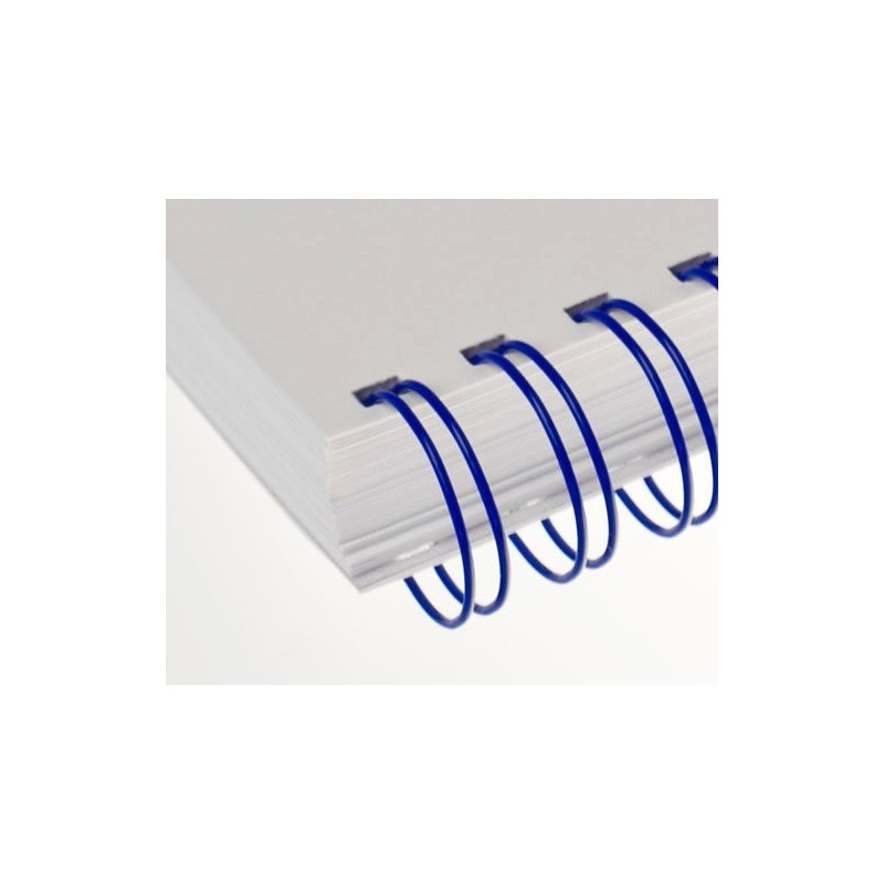 Anneaux métalliques A4 - 34 boucles - Pas de 3:1