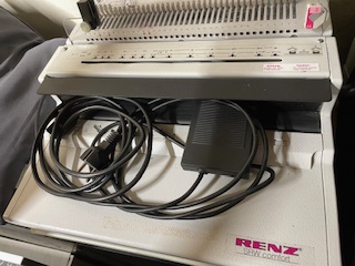 RENZ perforelieur anneaux métalliques Reconditionné