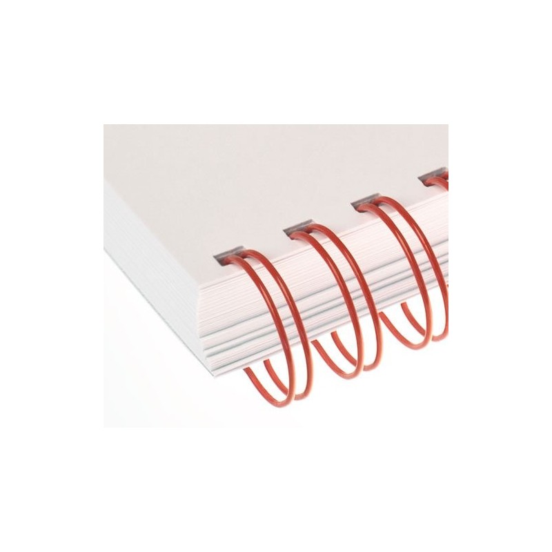 Anneaux métalliques A4 - 23 boucles - Pas de 2:1