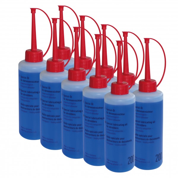 Bouteille d'huile de lubrification