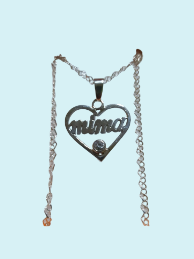 Collar de plata 'Mi Corazón'