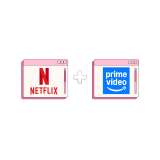 Netflix 4k + Prime 4k Combo - 12 Month