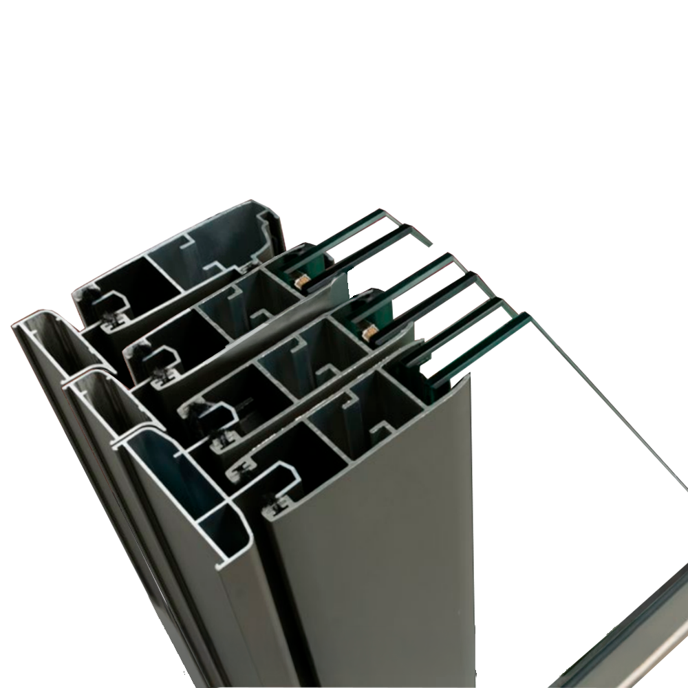 Puerta Corrediza OX con Mosquitero-Marco 63 Linea Europea