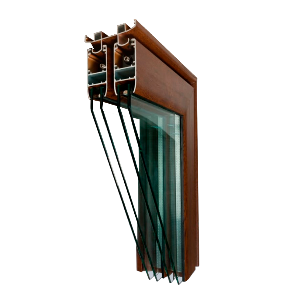 Puerta Corrediza OX sin Mosquitero-Marco 98 Linea Europea