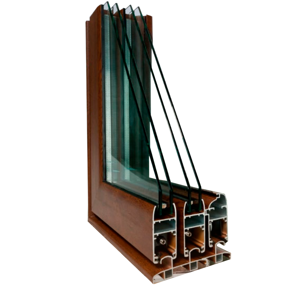 Puerta Corrediza OX con Mosquitero-Marco 98 Linea Europea