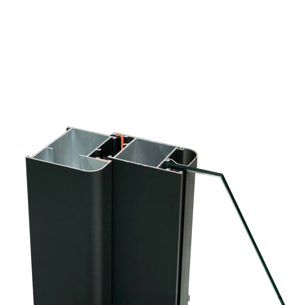 Puerta Batiente-Marco 60 Curvo Linea Europea