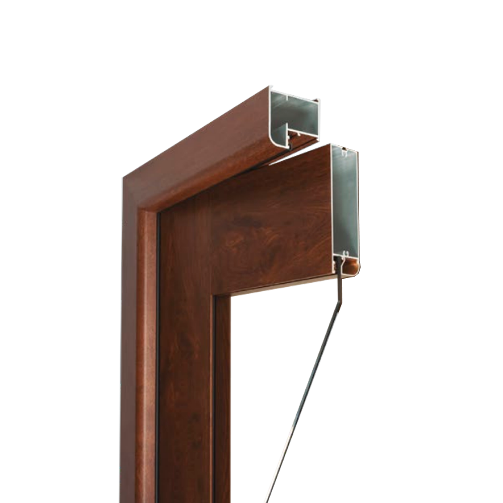 Puerta Batiente Monumental-Marco 60 Curvo Linea Europea