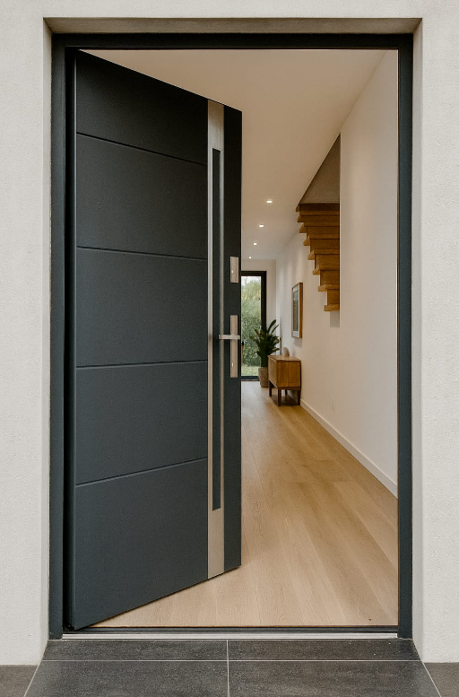 Modern Steel Front Door