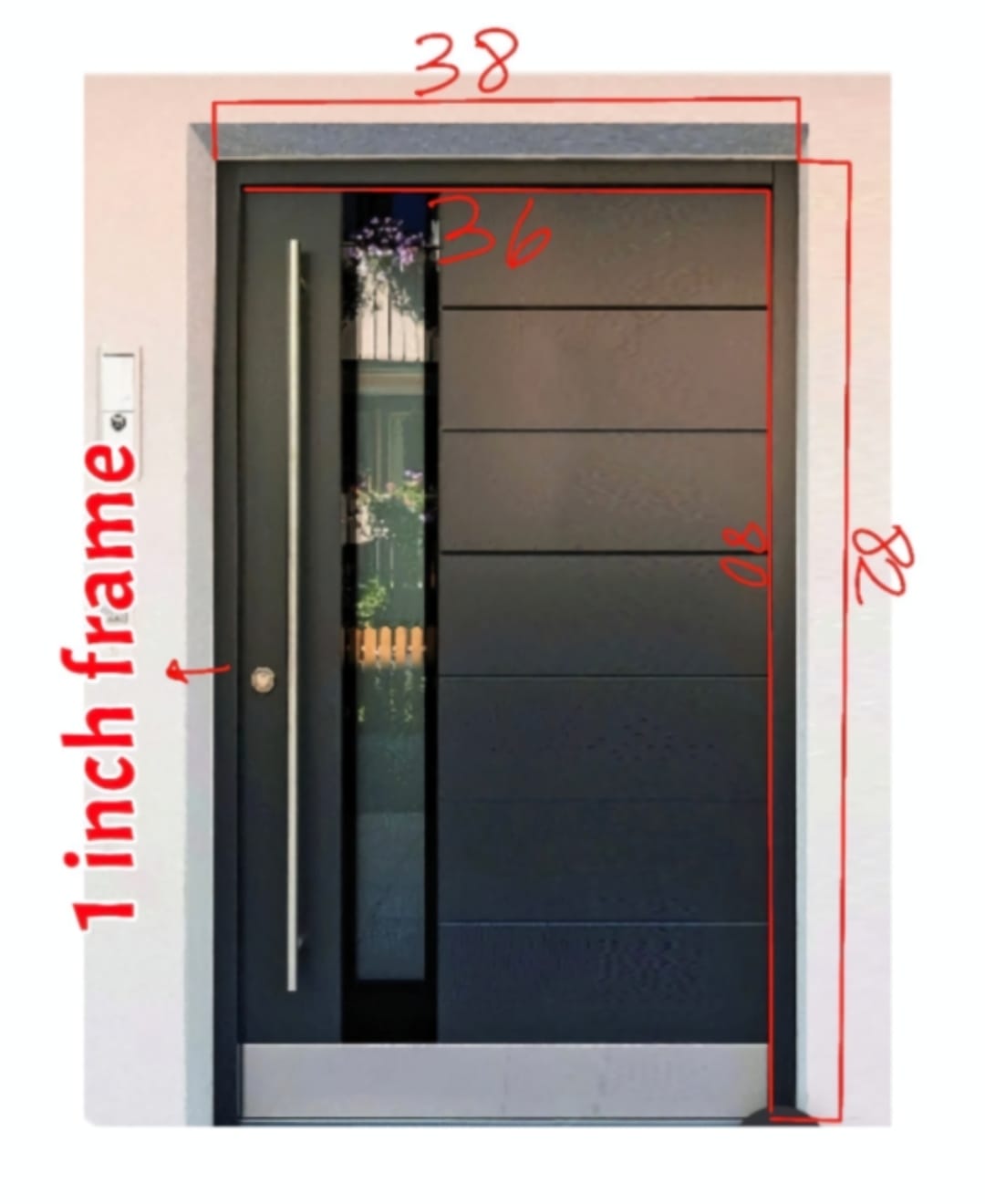 SWLLC Classic Door with Glass