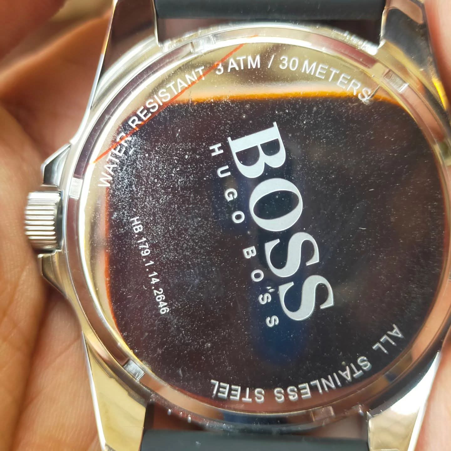 BOSS Men's Blue Dial Wristwatch