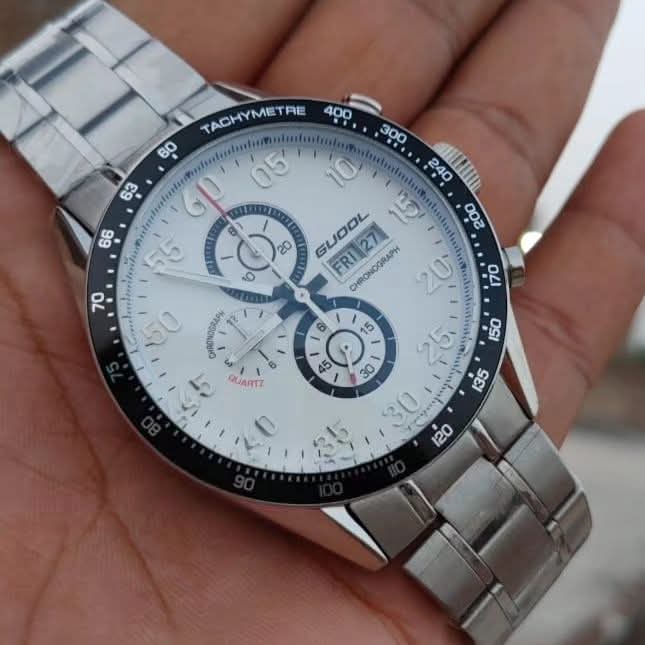 Beautiful Guool Chronograph Watch in cheap price