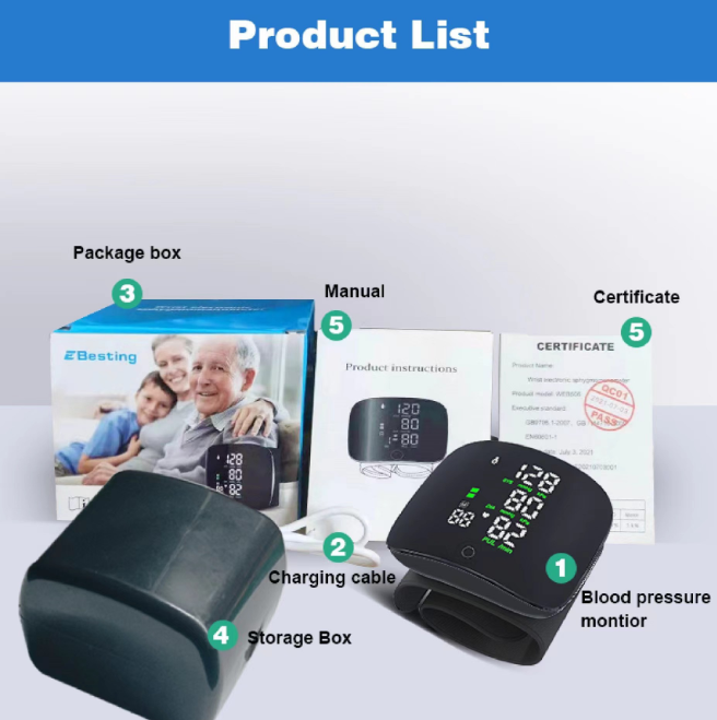 Tensiomètre électronique de poignet