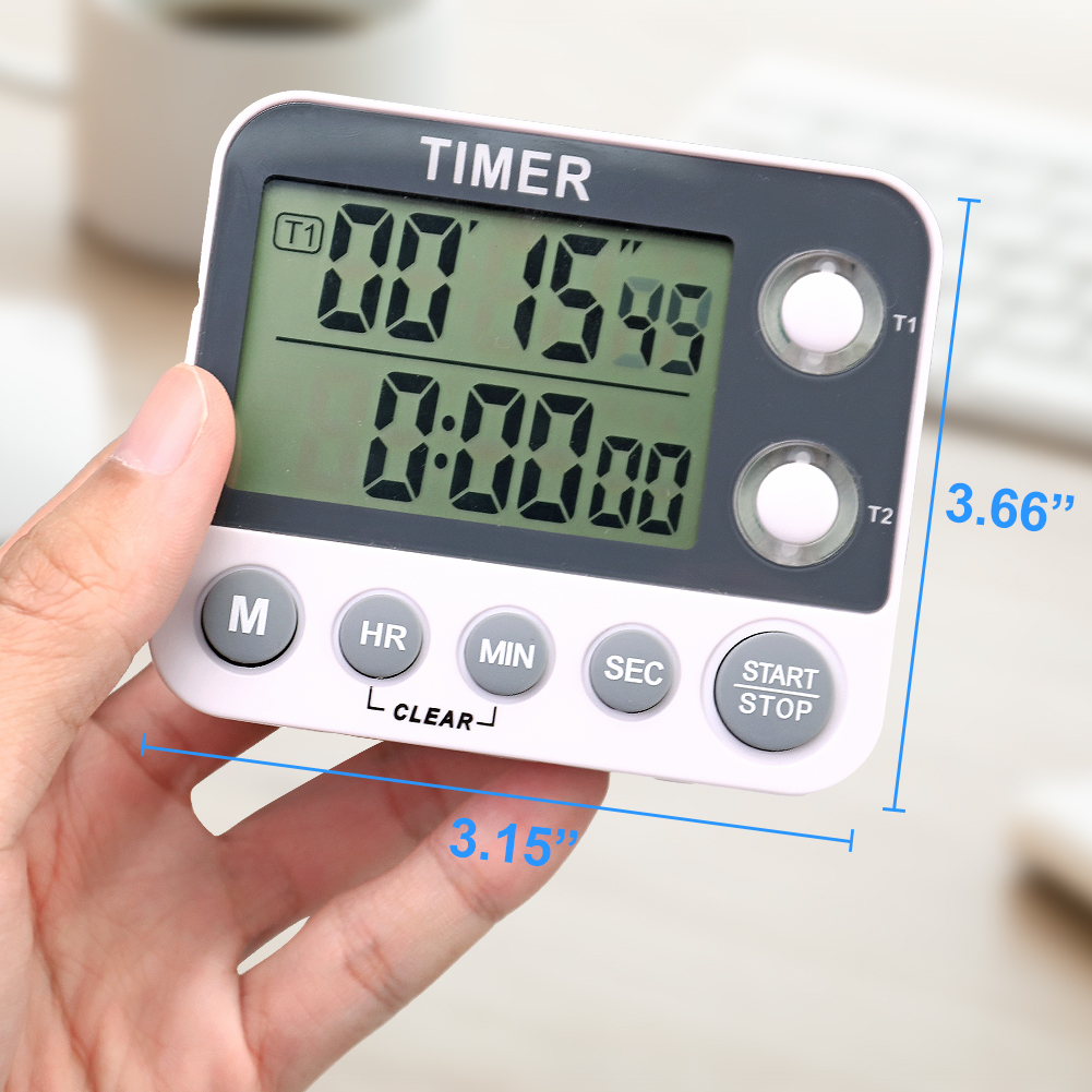 Minuteur numérique double