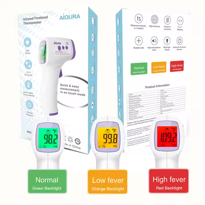 Thermomètre infrarouge AIQURA
