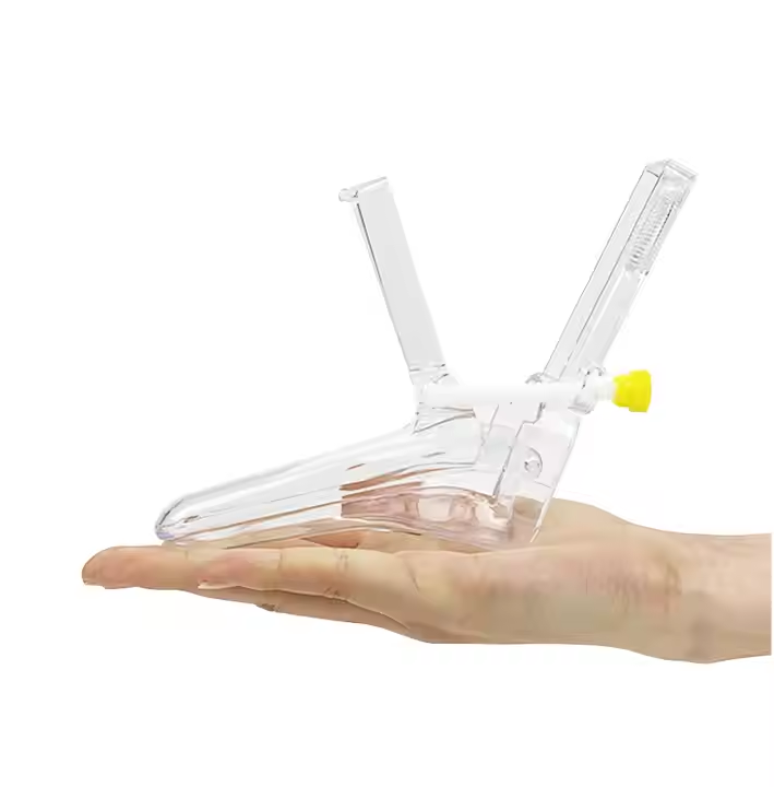 Spéculum vaginal en plastique