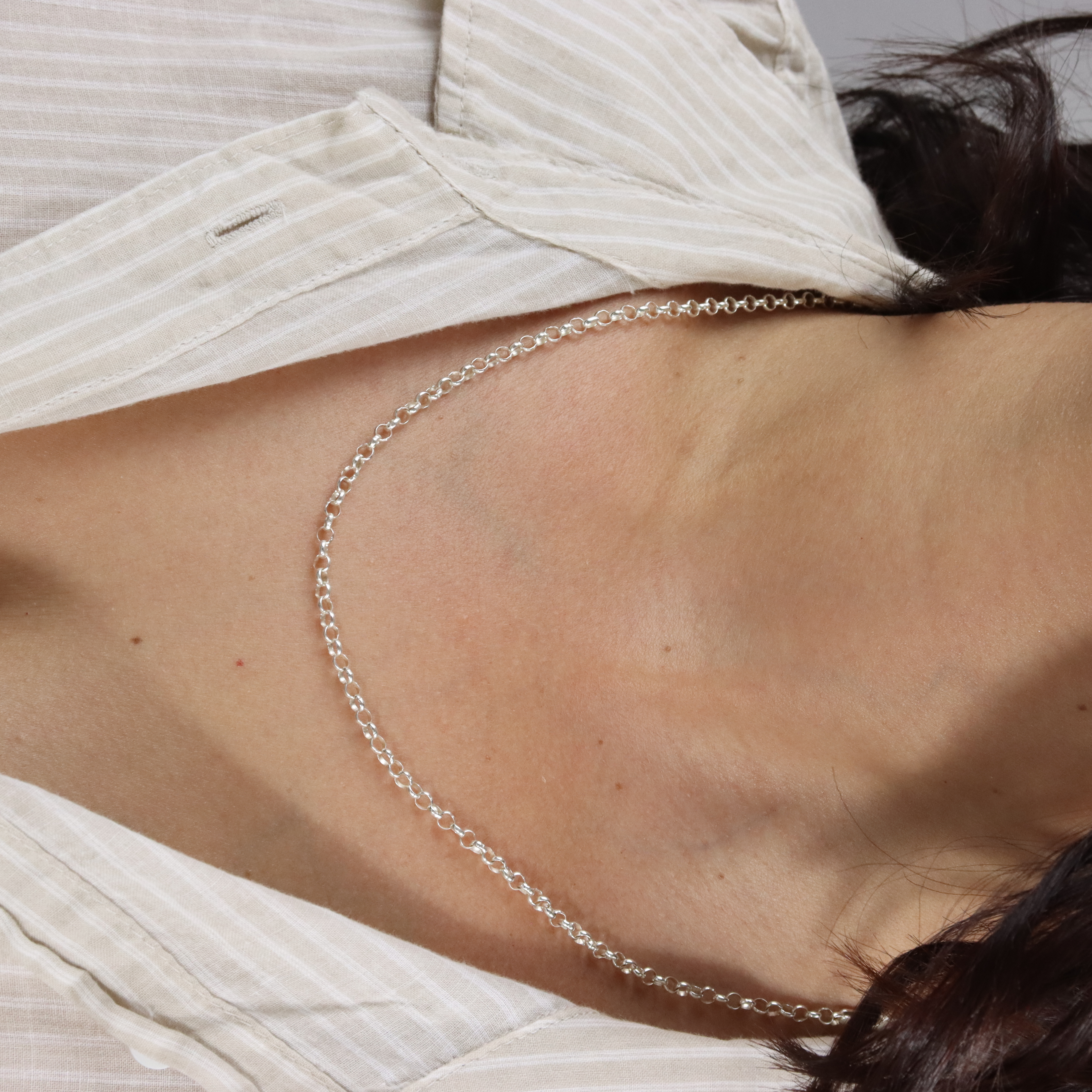 Conjunto Elo Português em Prata 925 – Colar e Pulseira Elegantes