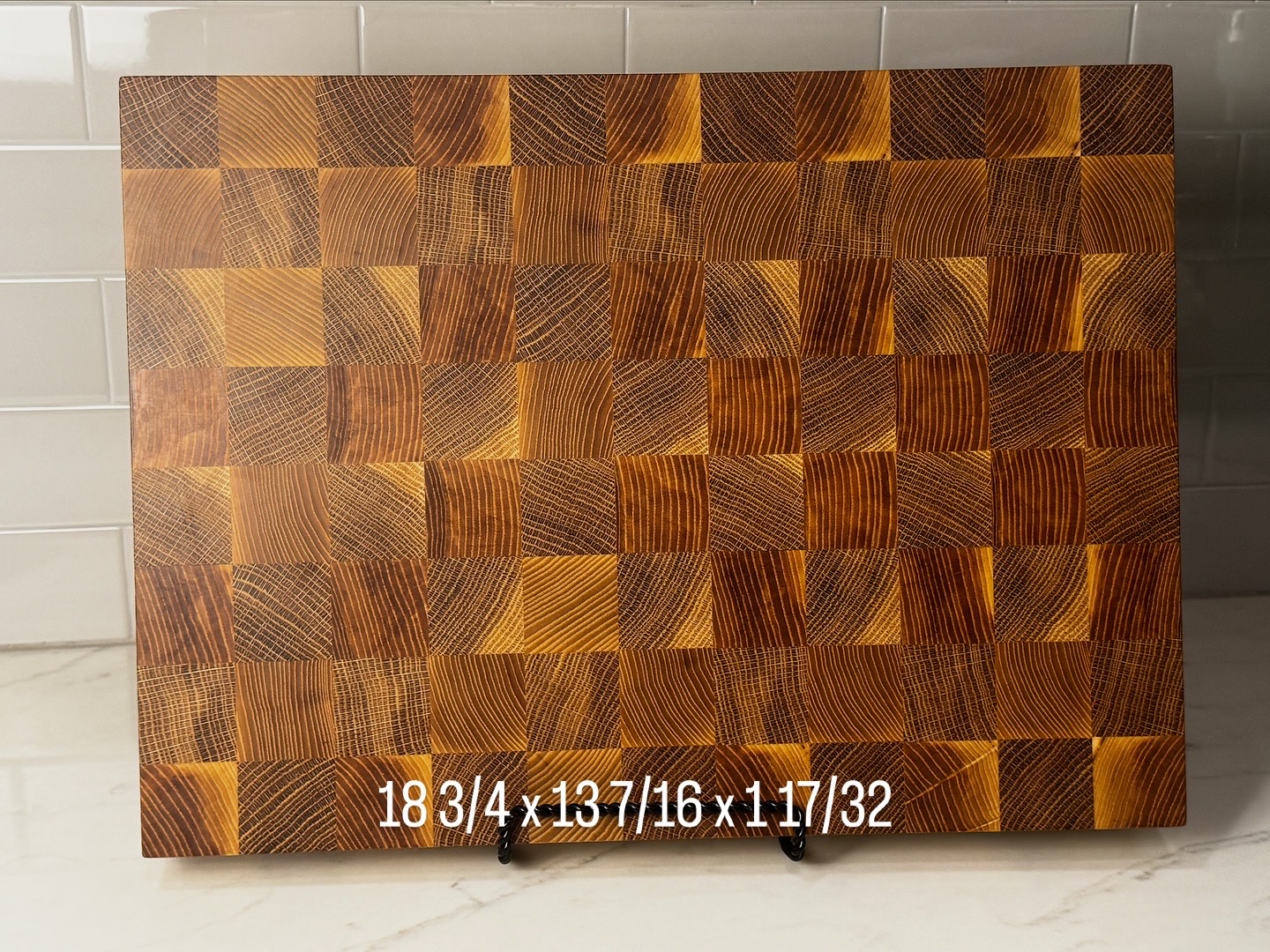 End Grain Wood Cutting Board