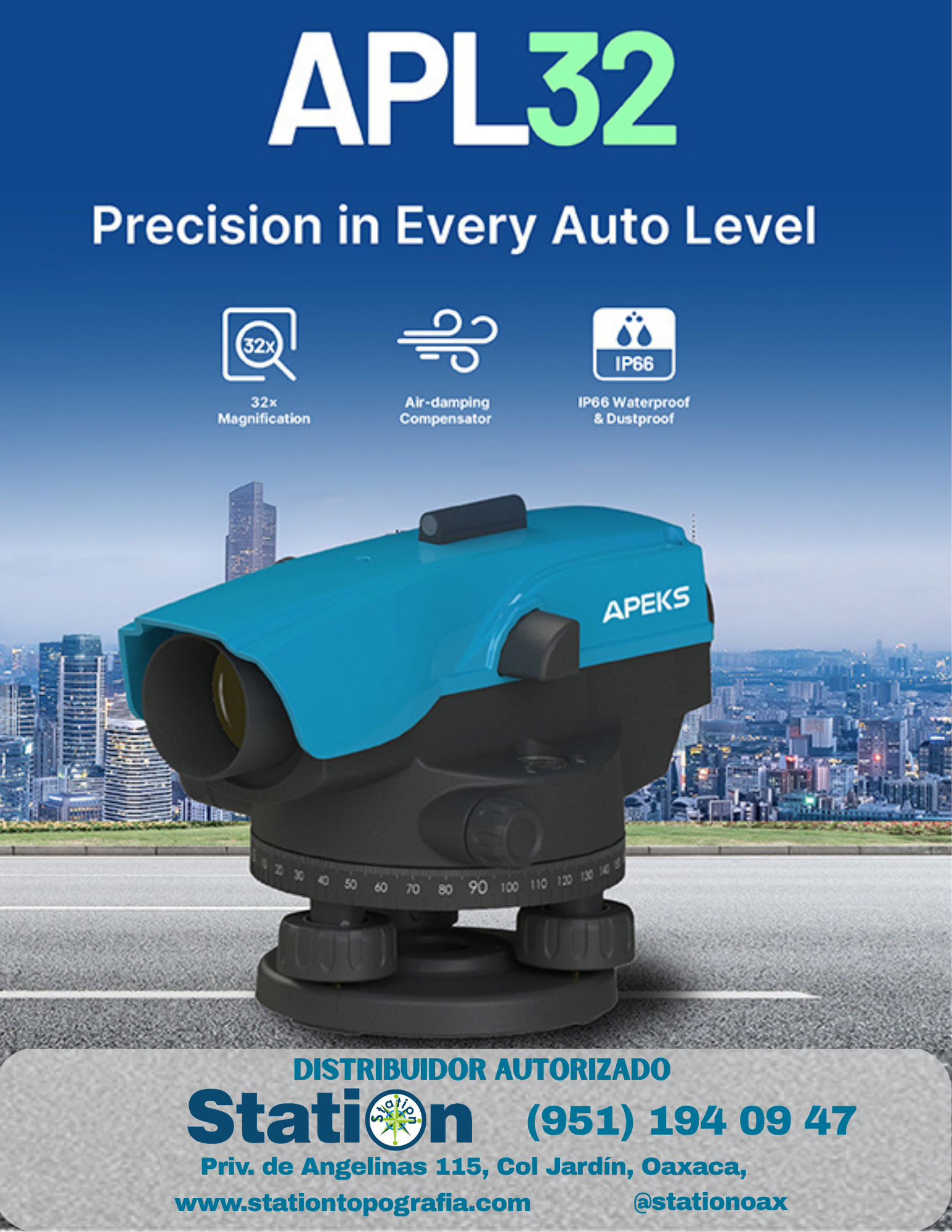 Nivel Automático APEKS APL32