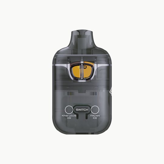Boutiq Switch V3 King Louis OG x Italian Ice – 2G Disposable Vape