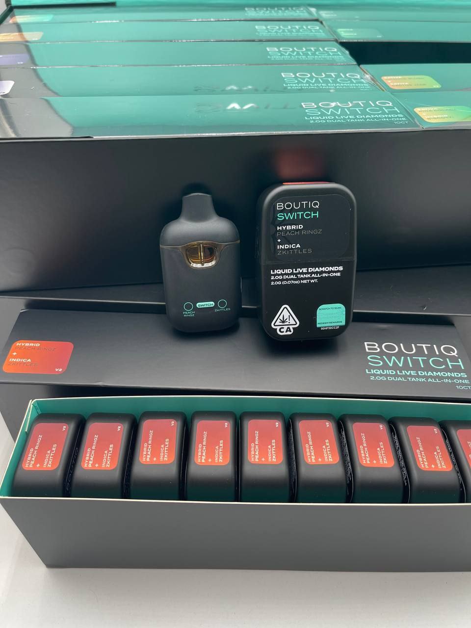 BOUTIQ SWITCH MASTER BOX - 100 UNITS
