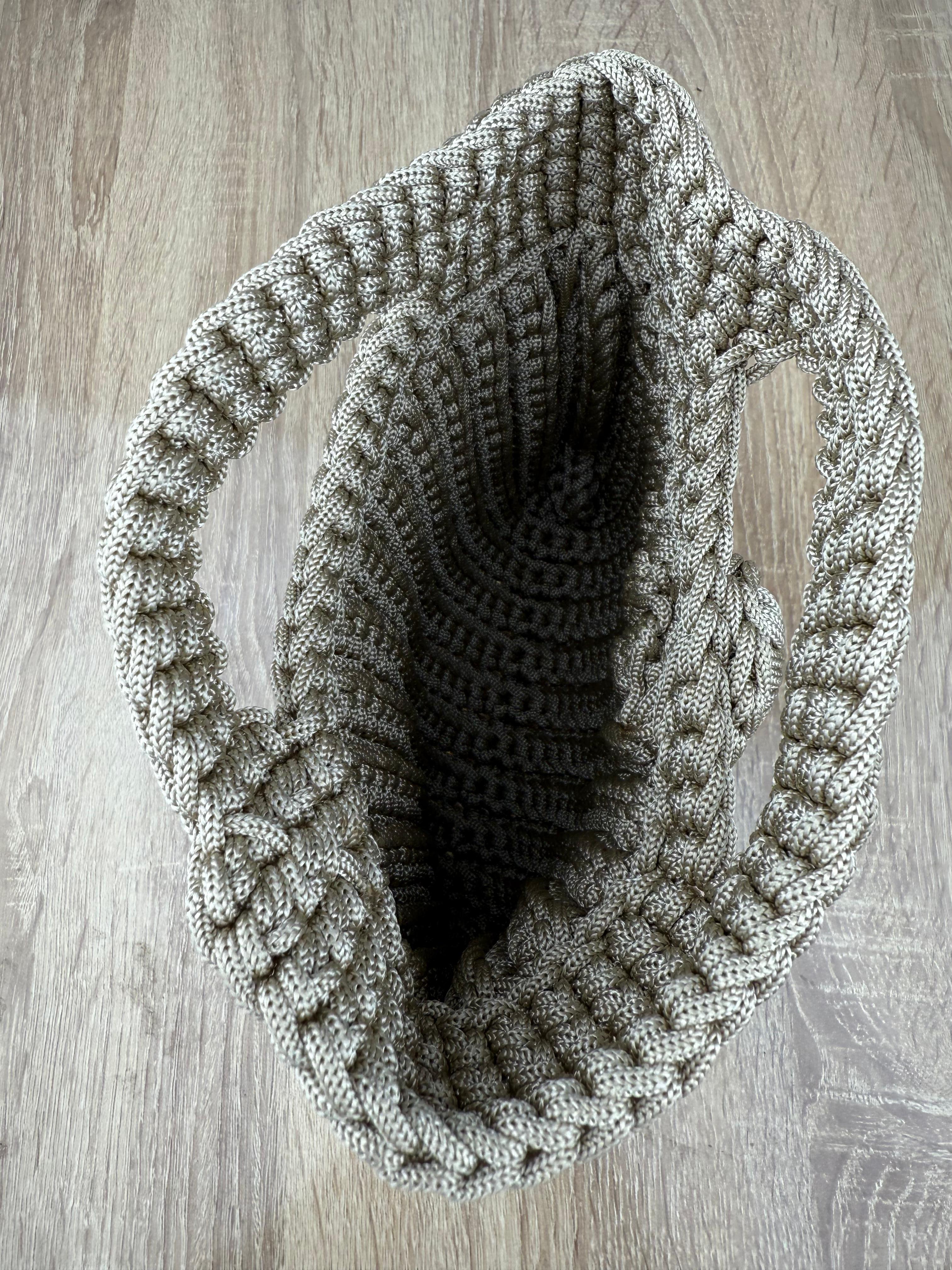 Pochette Cabas Tressé 