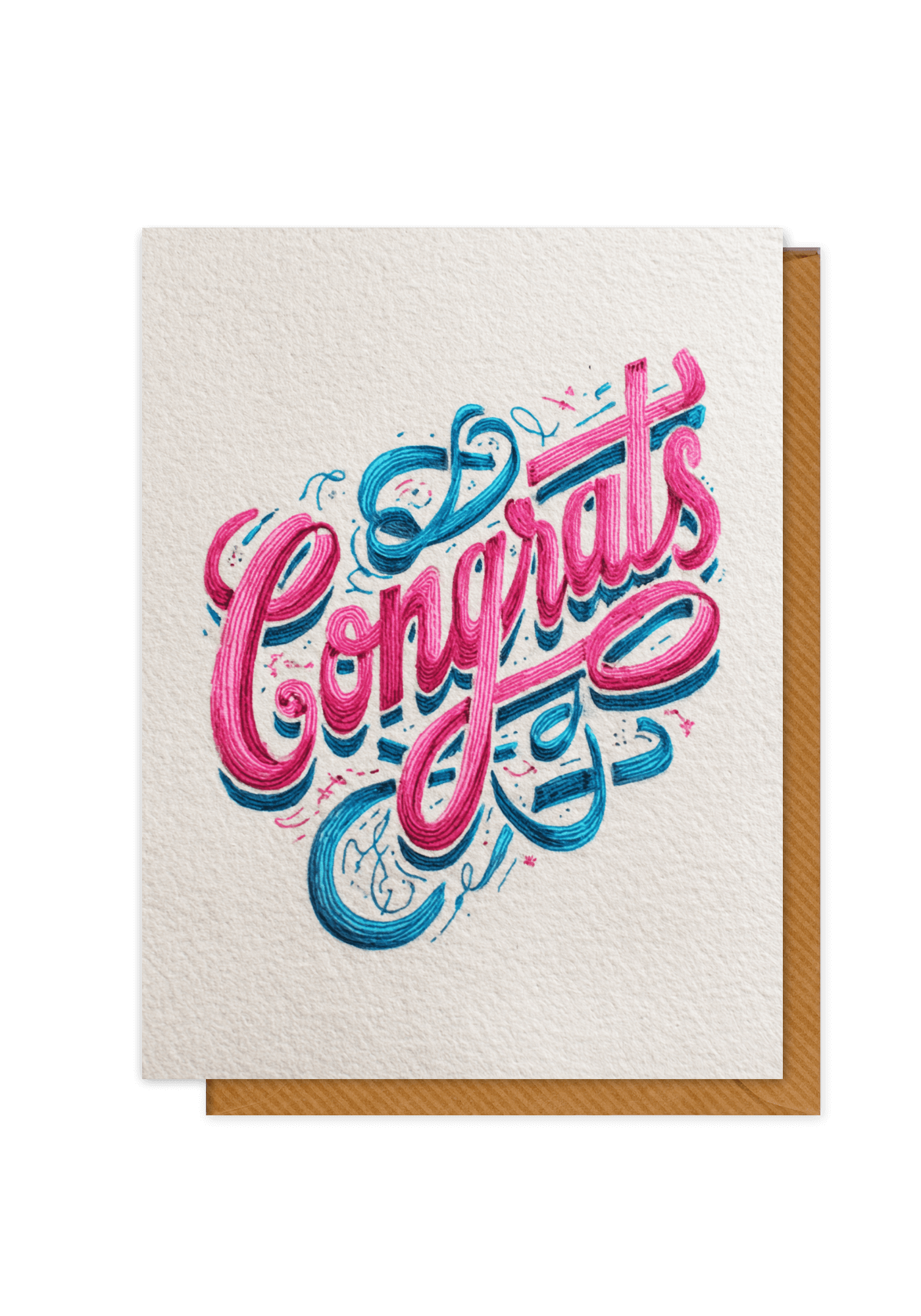 Congrats pink and blue