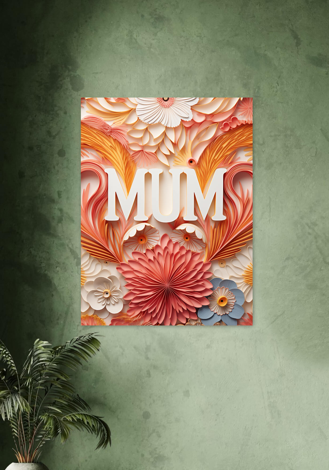 3D florals mum!