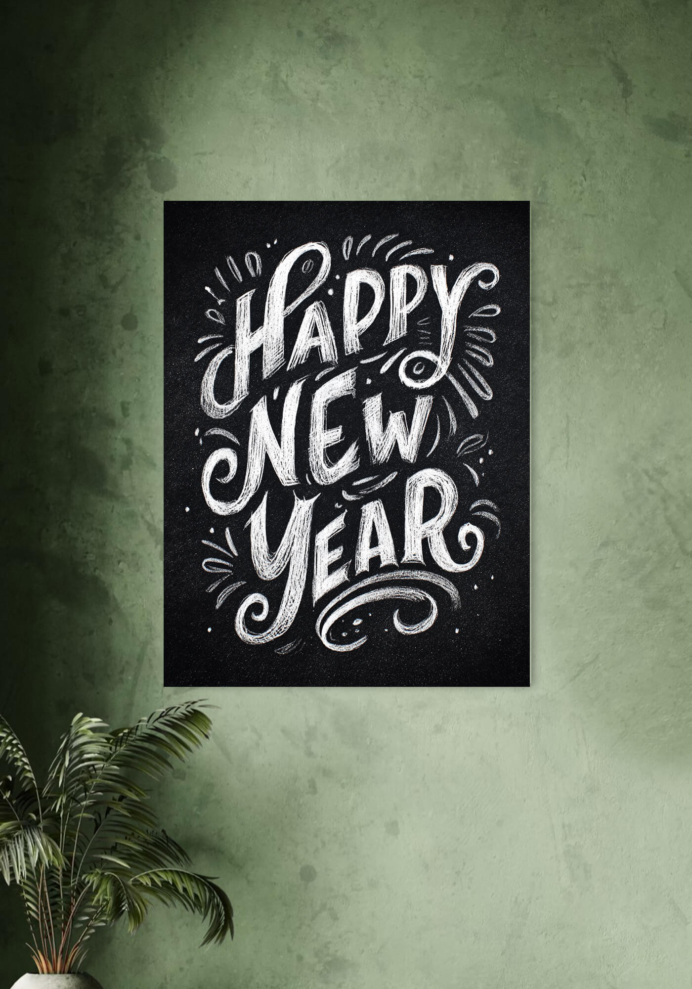 Happy New Year Black