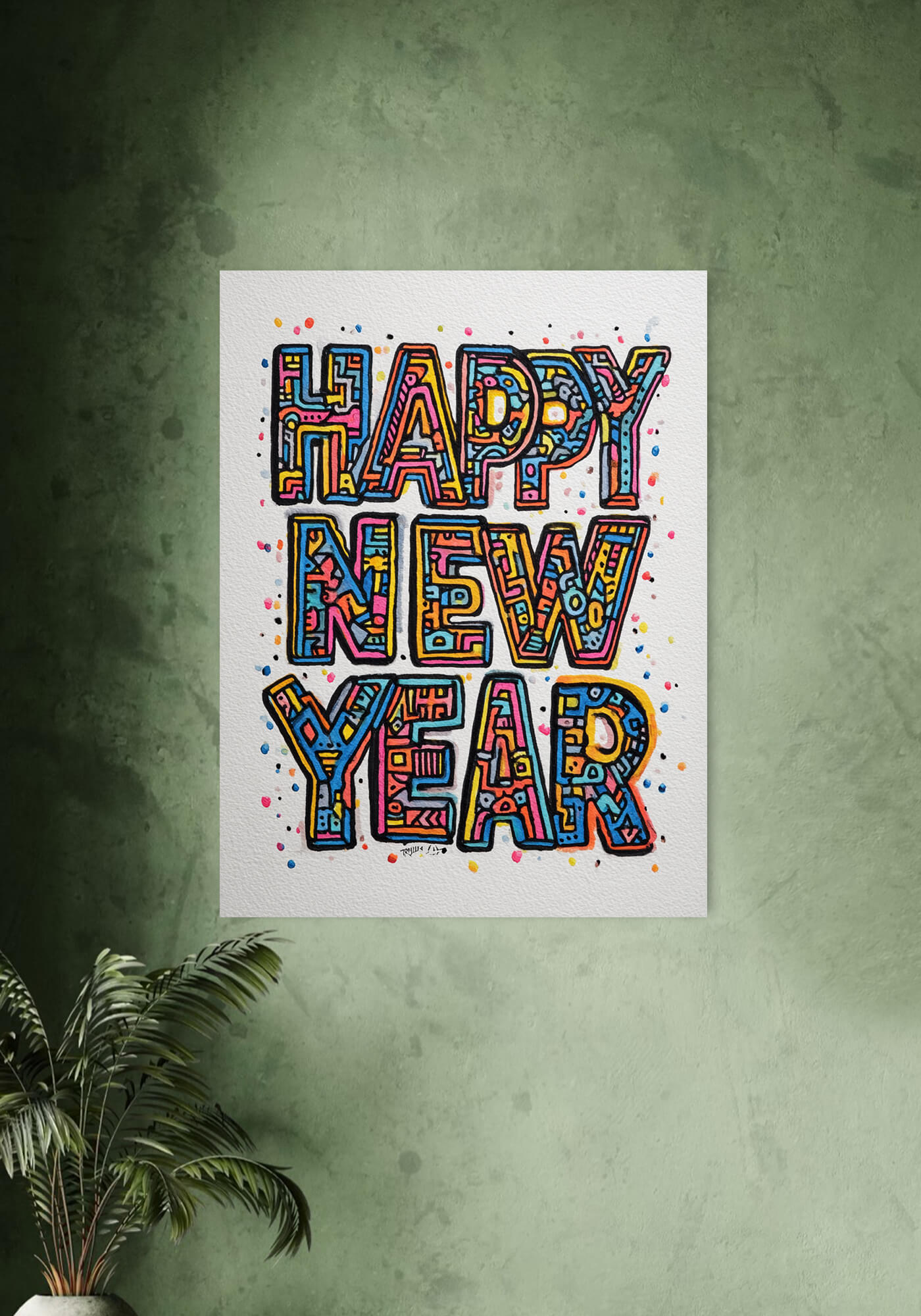 Happy New Year Celebration